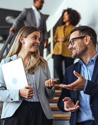 Cocoon Technology consultants working with a client team